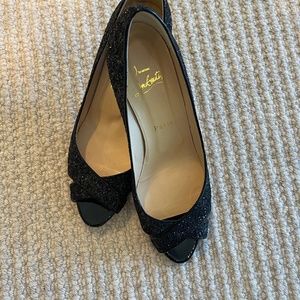 Christian Louboutin kitten heal shoes